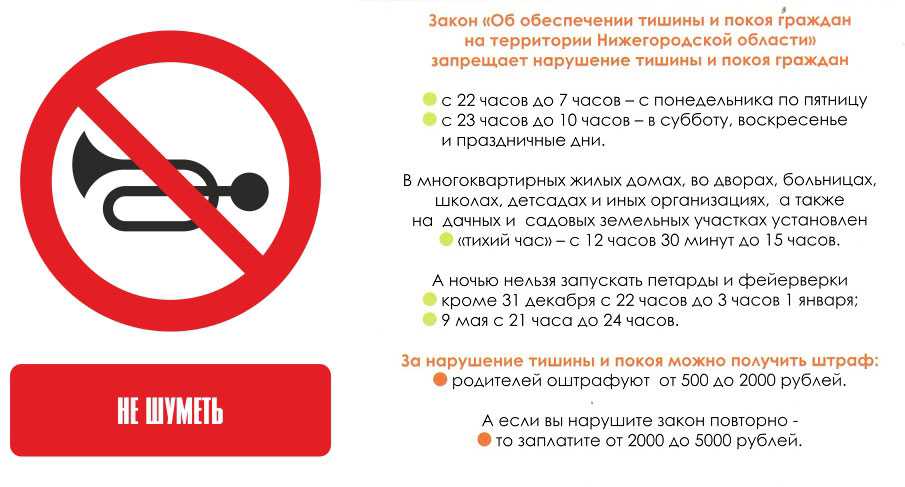 До скольки можно шуметь на даче: со скольки по закону рф 2023, можно ли и в какое время