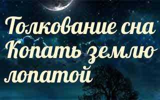 К чему снится копать землю, яму – сонник