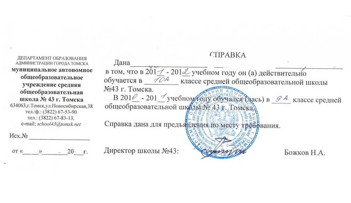 Где получить школьную справку: полезные советы и рекомендации