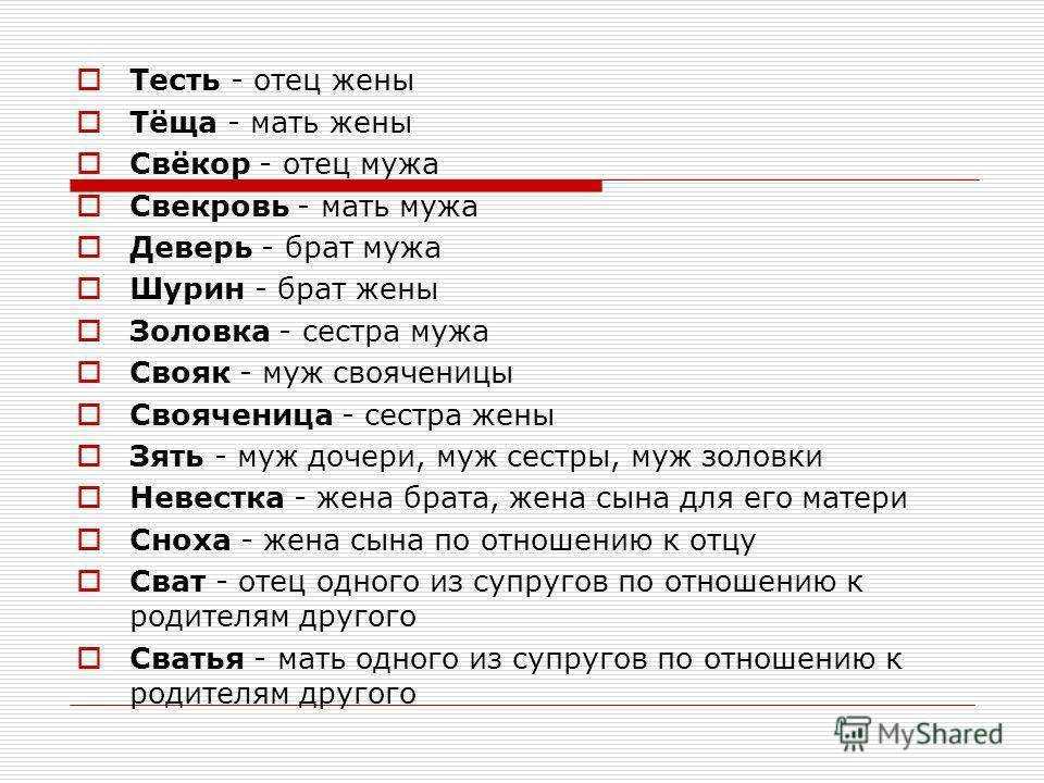 Приснилась свекровь