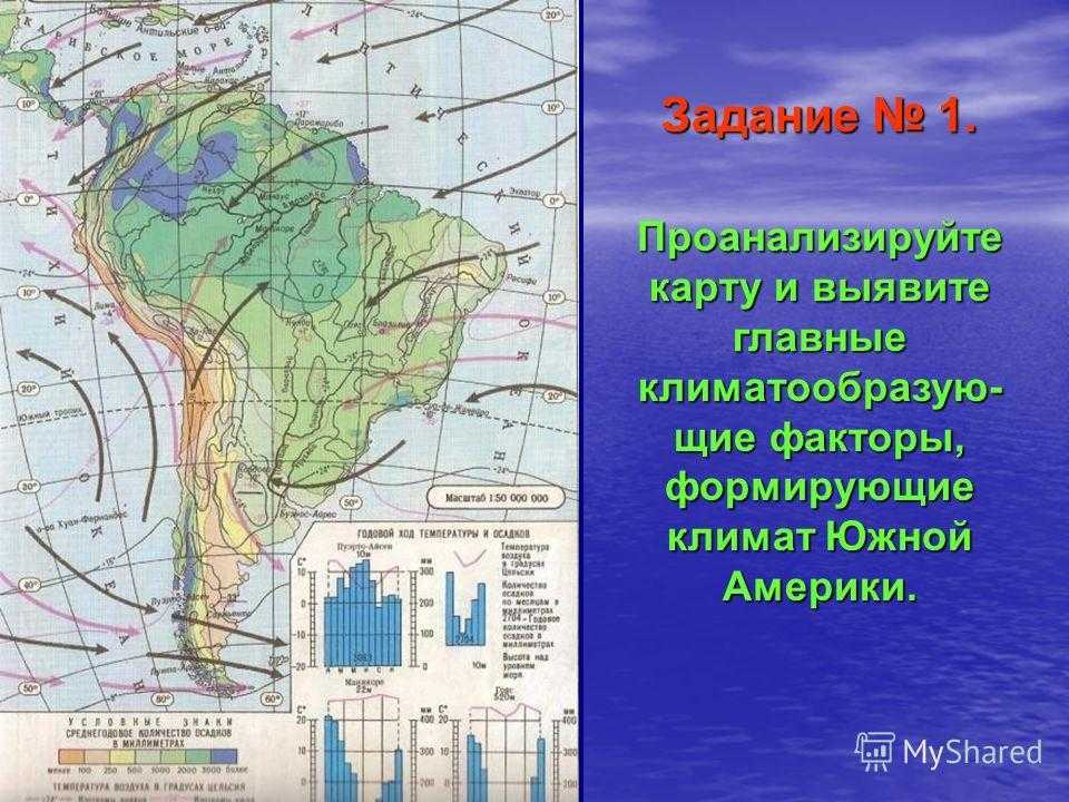 Средняя температура января и июля в сша